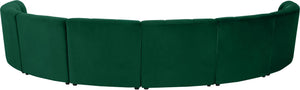 Limitless Green Velvet 8pc. Modular Sectional - Furnish 4 Less 98 (NY)*