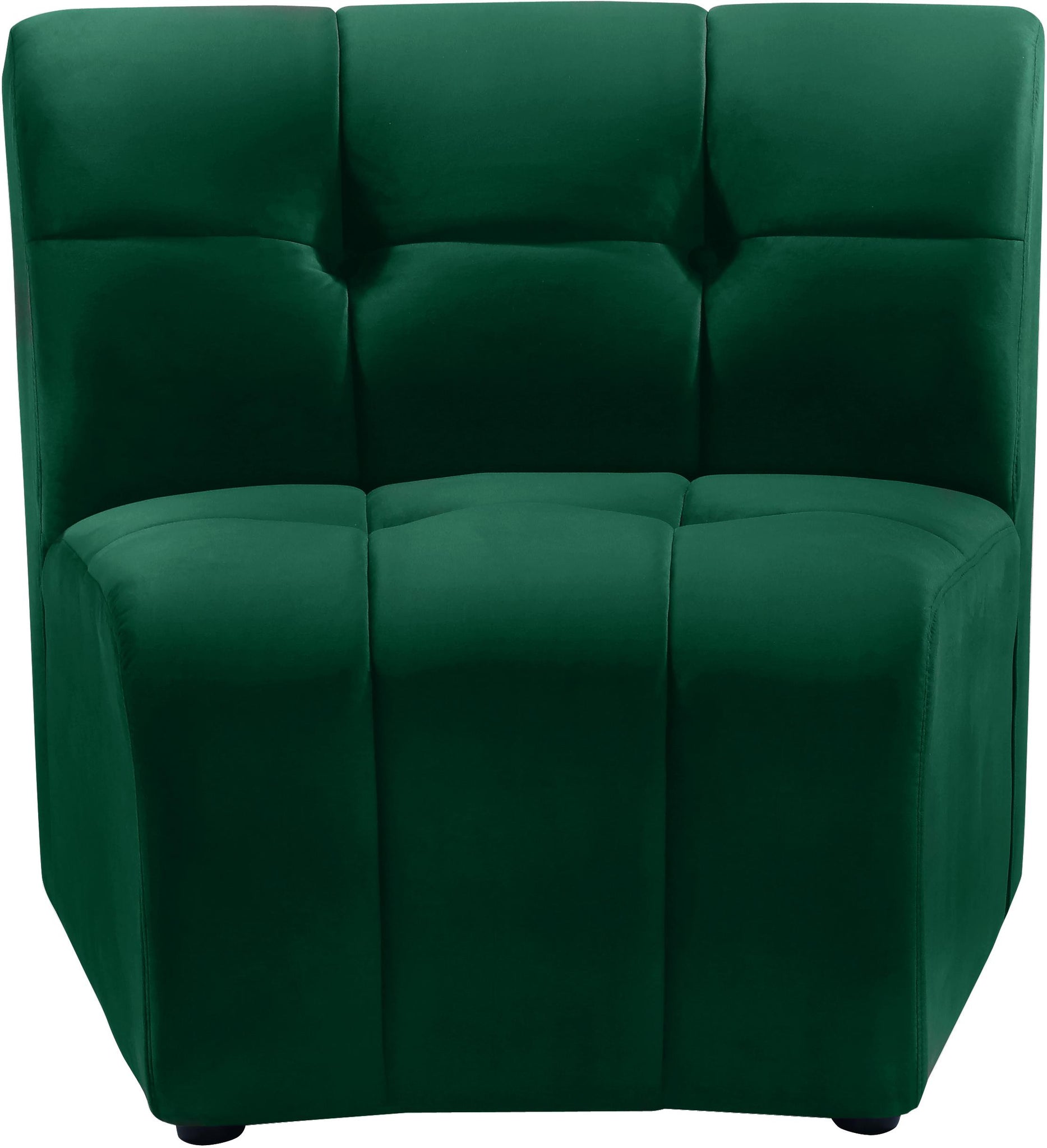 Limitless Green Velvet Modular Chair image