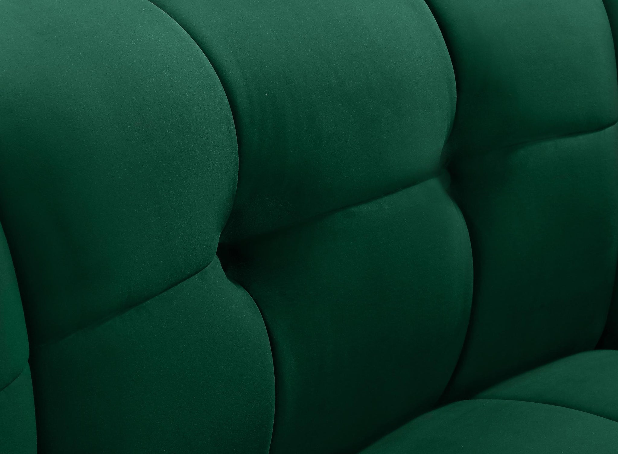 Limitless Green Velvet Modular Chair - Furnish 4 Less 98 (NY)*