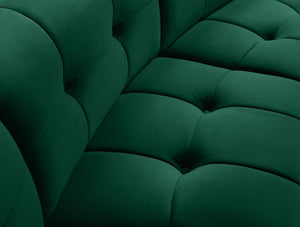 Limitless Green Velvet Modular Chair - Furnish 4 Less 98 (NY)*