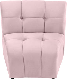 Limitless Pink Velvet Modular Chair - Furnish 4 Less 98 (NY)*