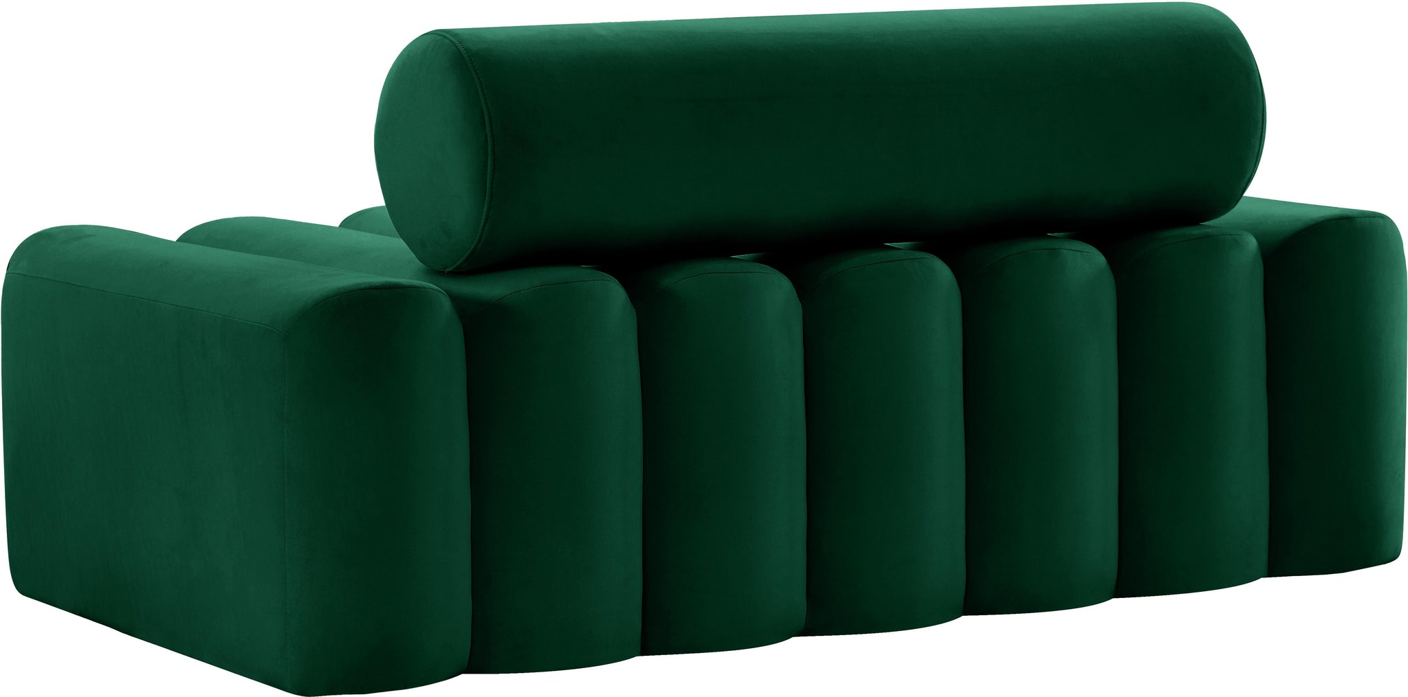 Melody Green Velvet Loveseat - Furnish 4 Less 98 (NY)*