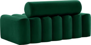 Melody Green Velvet Loveseat - Furnish 4 Less 98 (NY)*