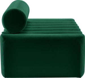 Melody Green Velvet Loveseat - Furnish 4 Less 98 (NY)*