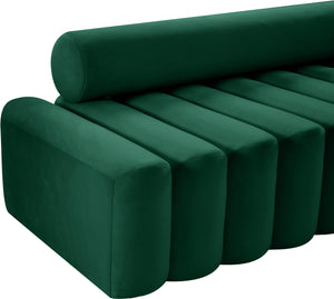 Melody Green Velvet Sofa - Furnish 4 Less 98 (NY)*