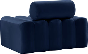 Melody Navy Velvet Chair - Furnish 4 Less 98 (NY)*