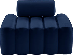 Melody Navy Velvet Chair - Furnish 4 Less 98 (NY)*