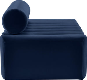 Melody Navy Velvet Loveseat - Furnish 4 Less 98 (NY)*