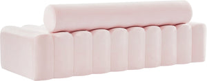 Melody Pink Velvet Sofa - Furnish 4 Less 98 (NY)*