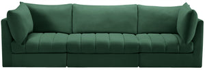 Jacob Green Velvet Modular Sofa - Furnish 4 Less 98 (NY)*