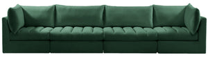 Jacob Green Velvet Modular Sofa - Furnish 4 Less 98 (NY)*