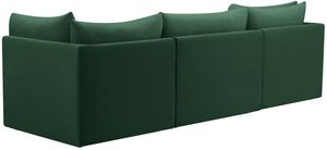 Jacob Green Velvet Modular Sofa - Furnish 4 Less 98 (NY)*