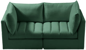 Jacob Green Velvet Modular Sofa - Furnish 4 Less 98 (NY)*