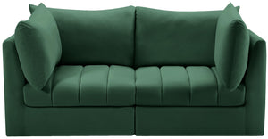 Jacob Green Velvet Modular Sofa - Furnish 4 Less 98 (NY)*