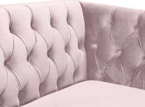 Michelle Pink Velvet Chair - Furnish 4 Less 98 (NY)*