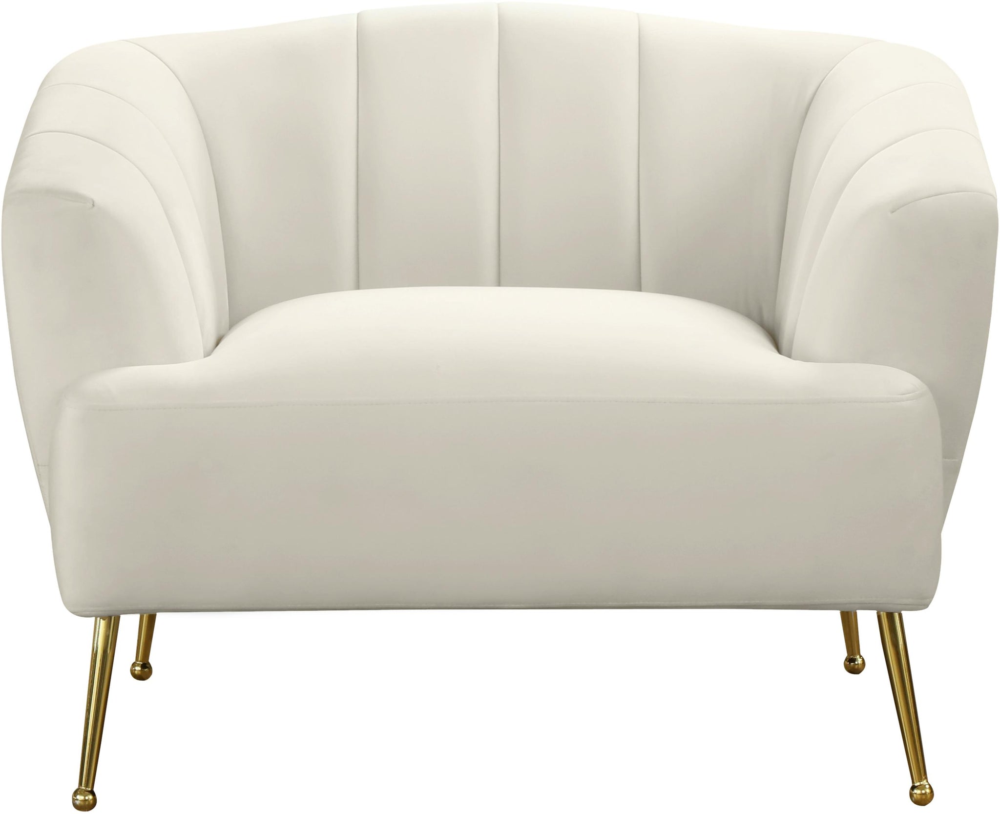 Tori Cream Velvet Chair