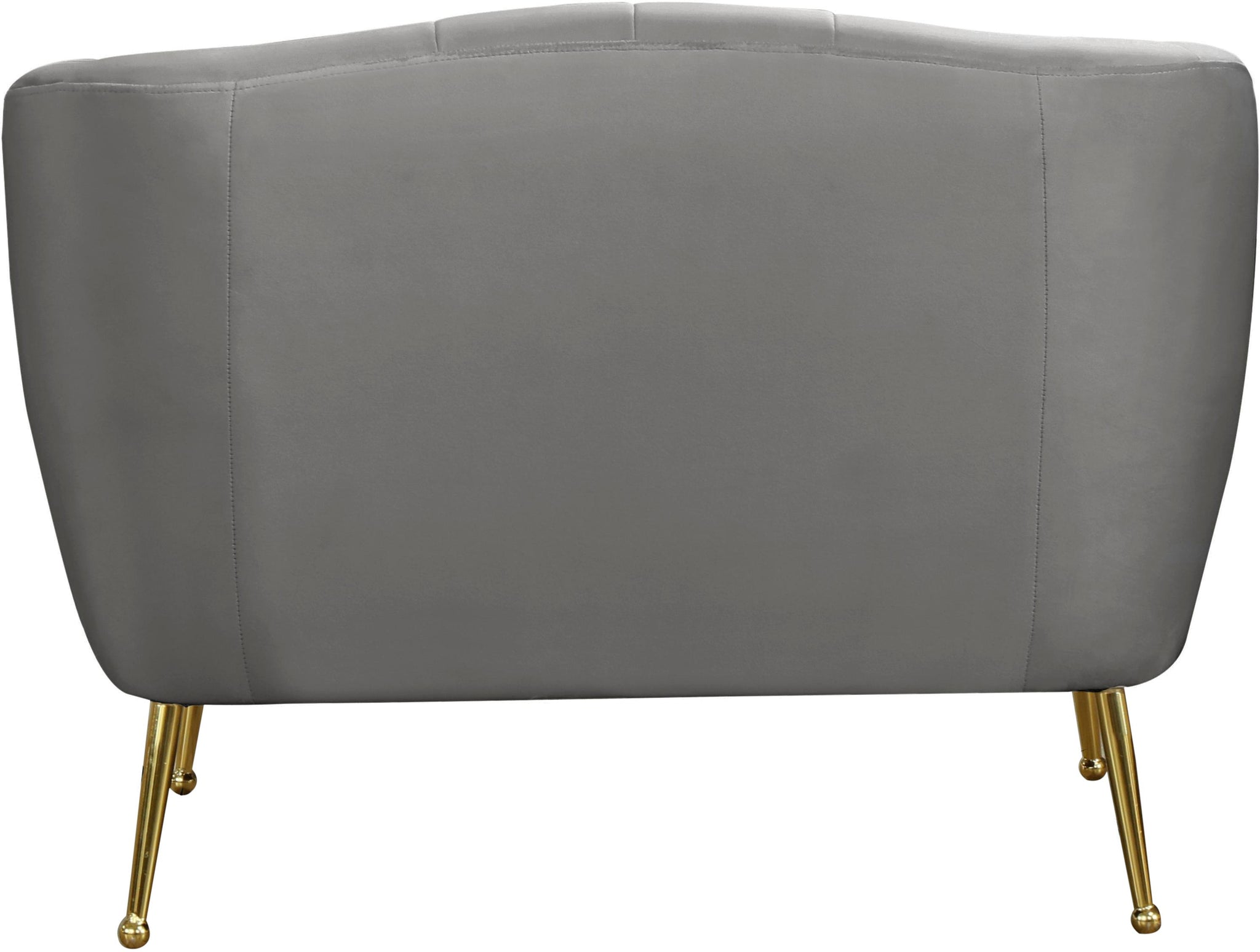 Tori Grey Velvet Chair