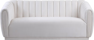 Dixie Cream Velvet Sofa