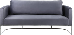 Casa Grey Velvet Sofa