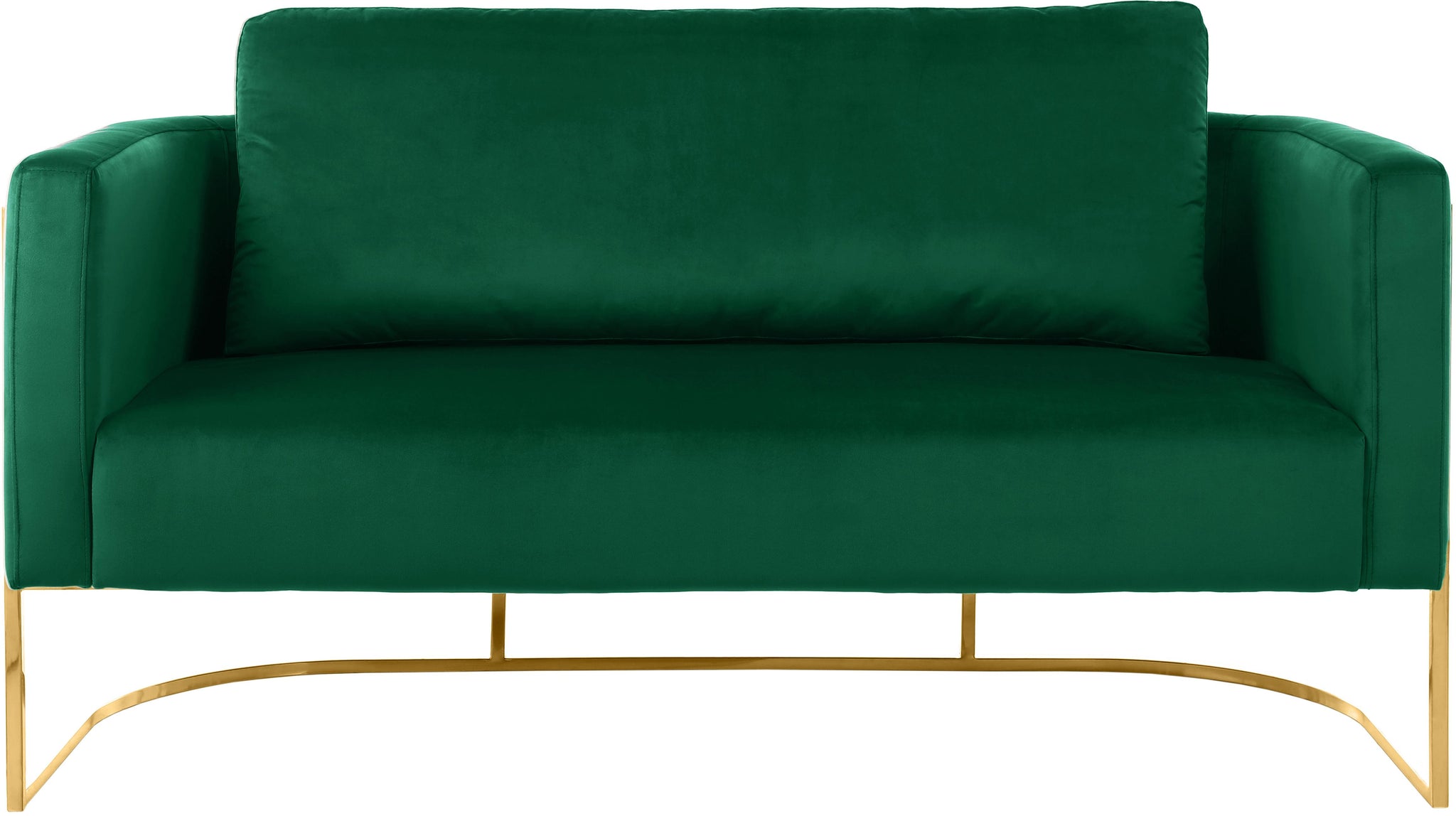 Casa Green Velvet Loveseat - Furnish 4 Less 98 (NY)*