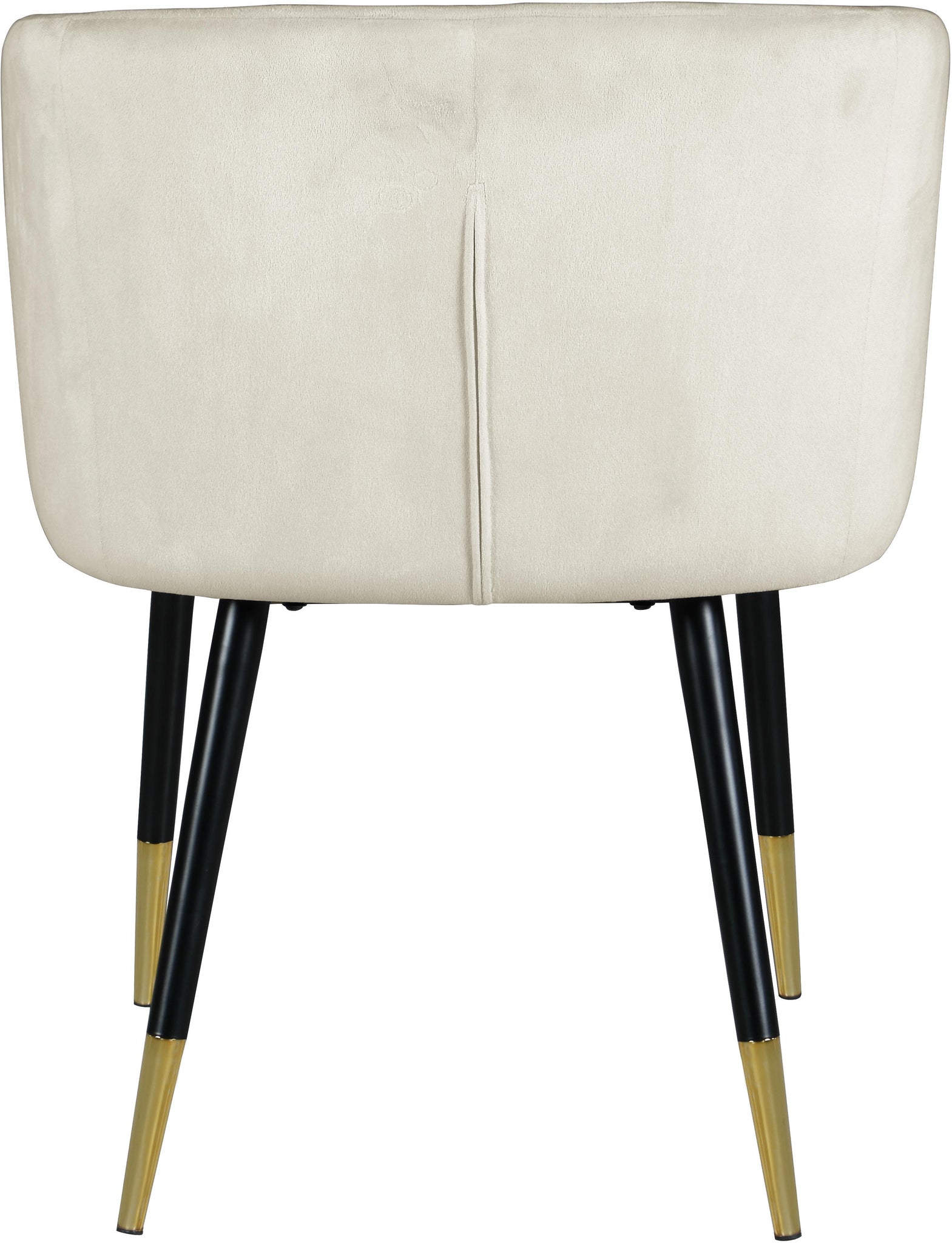 Louise Cream Velvet Dining Chair - Furnish 4 Less 98 (NY)*