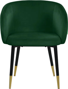 Louise Green Velvet Dining Chair