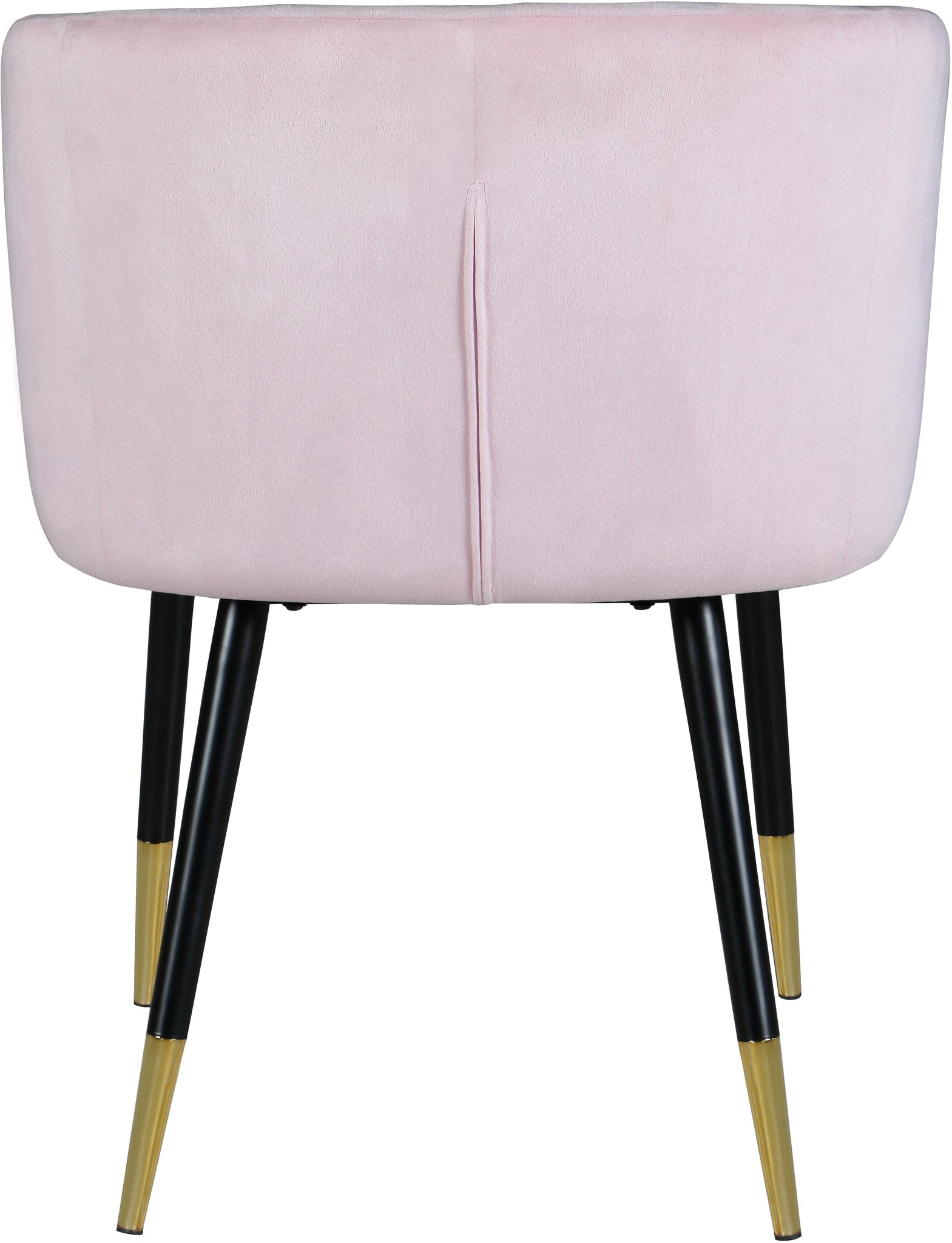 Louise Pink Velvet Dining Chair - Furnish 4 Less 98 (NY)*