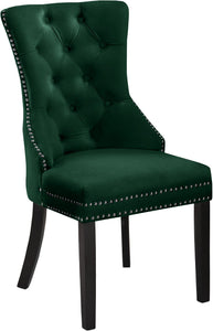 Nikki Green Velvet Dining Chair - Furnish 4 Less 98 (NY)*