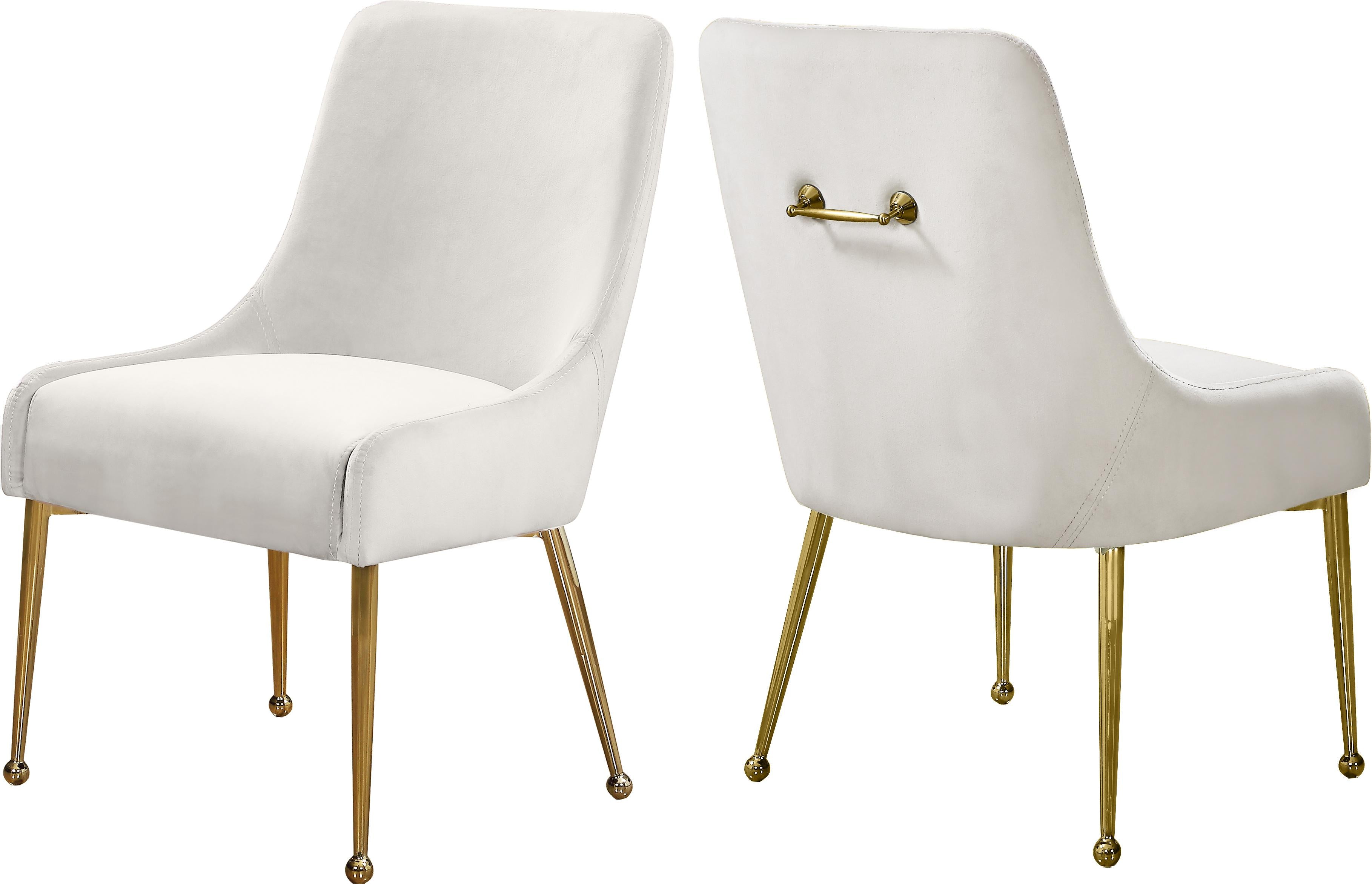 Owen Cream Velvet Dining Chair