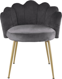 Claire Grey Velvet Dining Chair - Furnish 4 Less 98 (NY)*