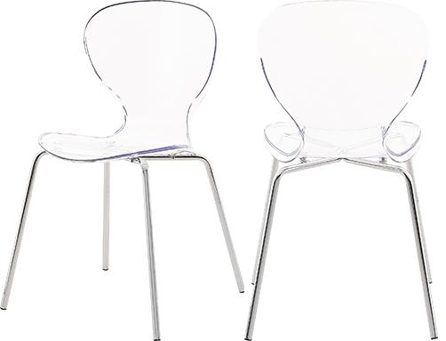 Clarion Chrome Dining Chair image