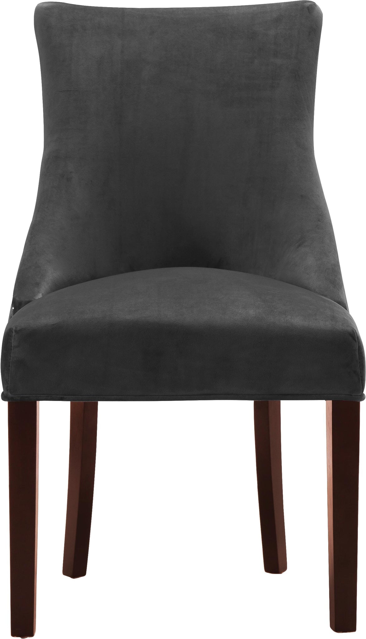 Hannah Grey Velvet Dining Chair - Furnish 4 Less 98 (NY)*