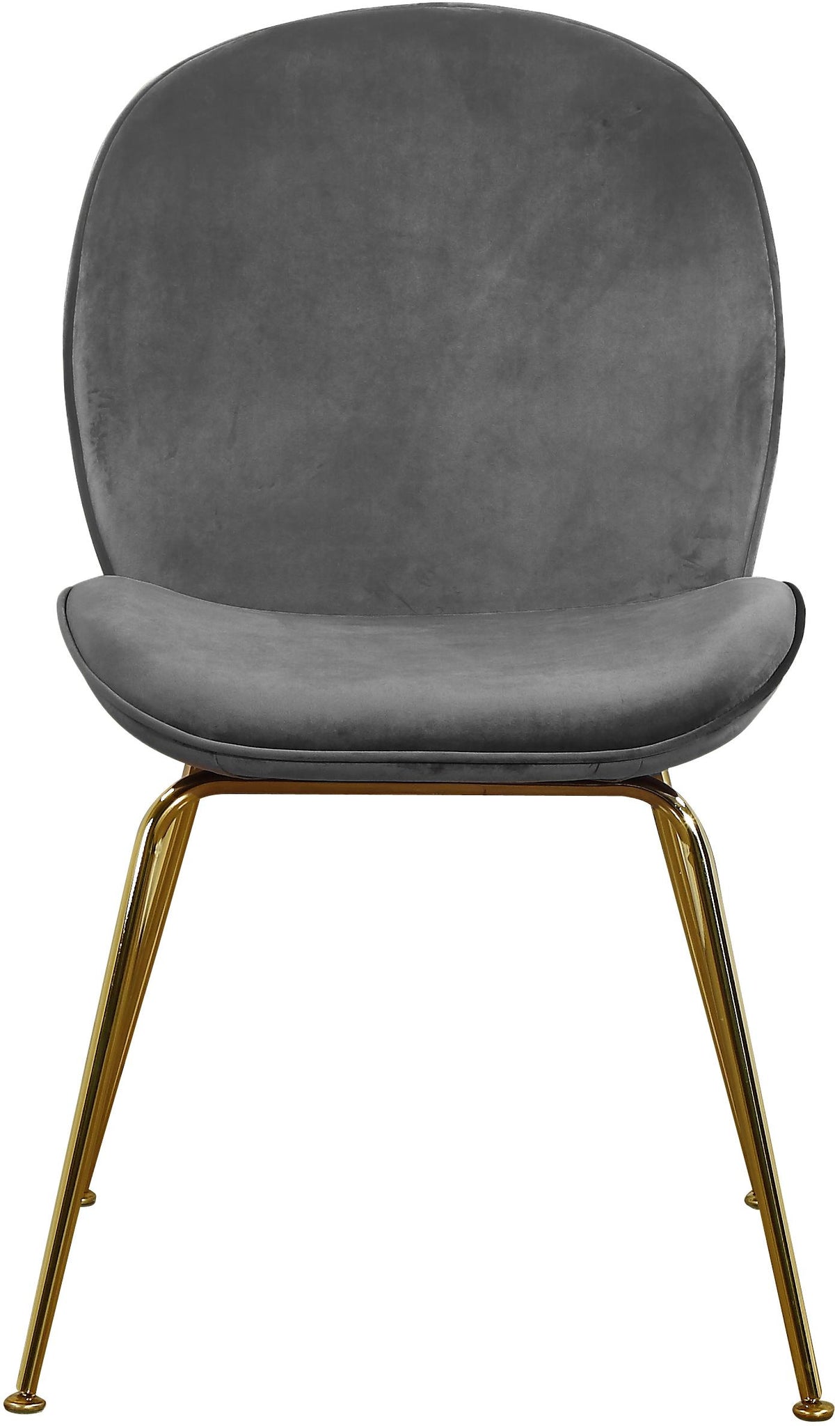 Paris Grey Velvet Dining Chair