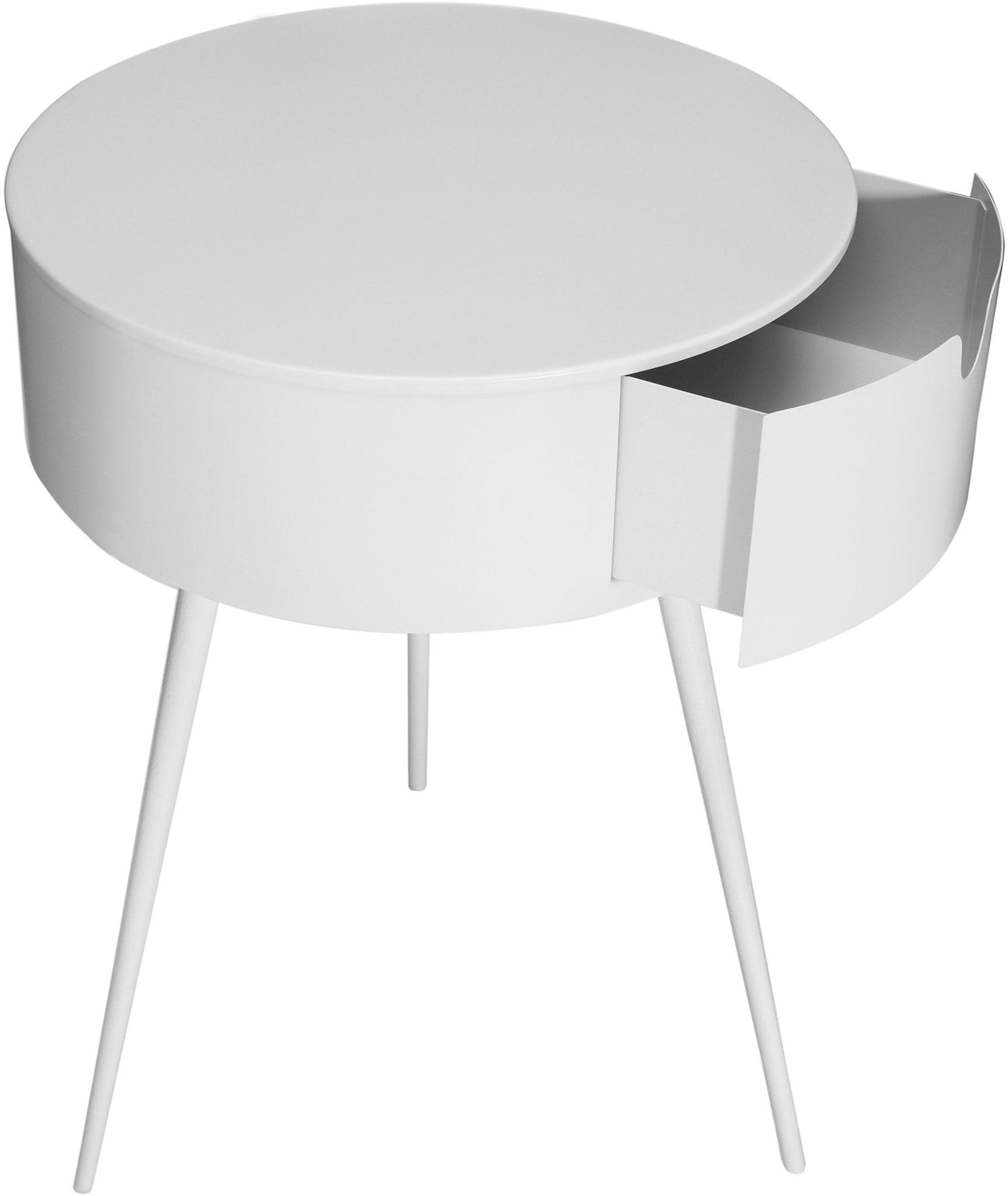 Bali White Night Stand