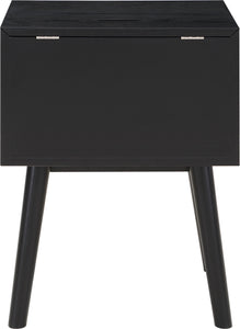 Teddy Black Night Stand