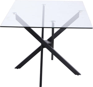 Xander Matte Black Dining Table