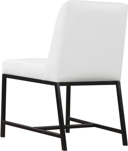 Bryce White Faux Leather Dining Chair - Furnish 4 Less 98 (NY)*