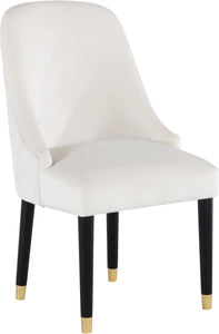 Omni Cream Velvet Dining Chair - Furnish 4 Less 98 (NY)*