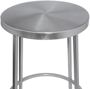 Tyson Silver Counter Stool - Furnish 4 Less 98 (NY)*