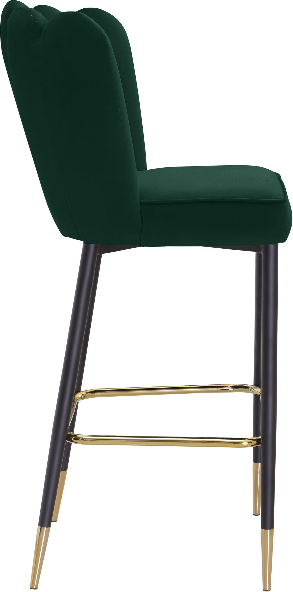 Lily Green Velvet Stool - Furnish 4 Less 98 (NY)*