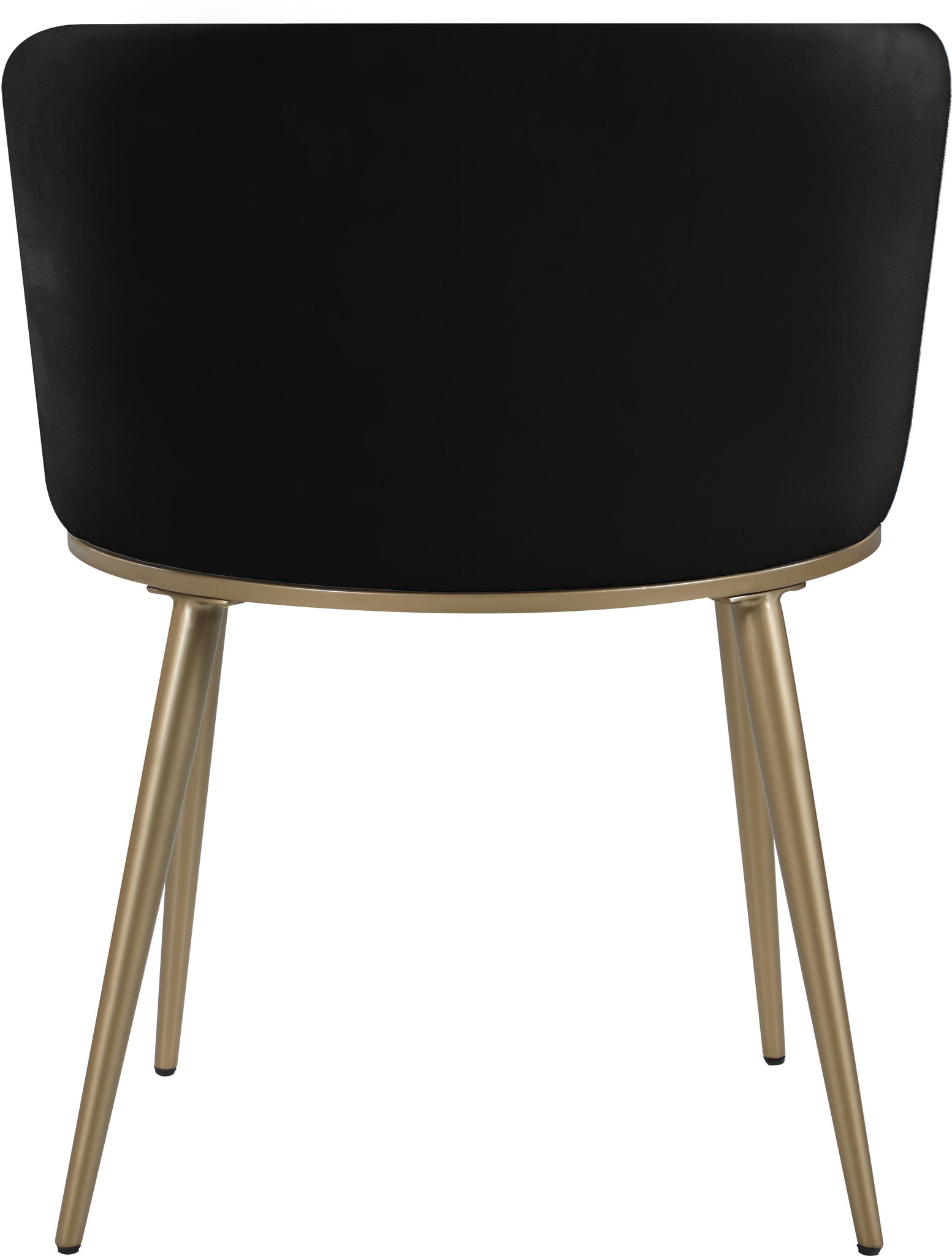 Skylar Black Velvet Dining Chair