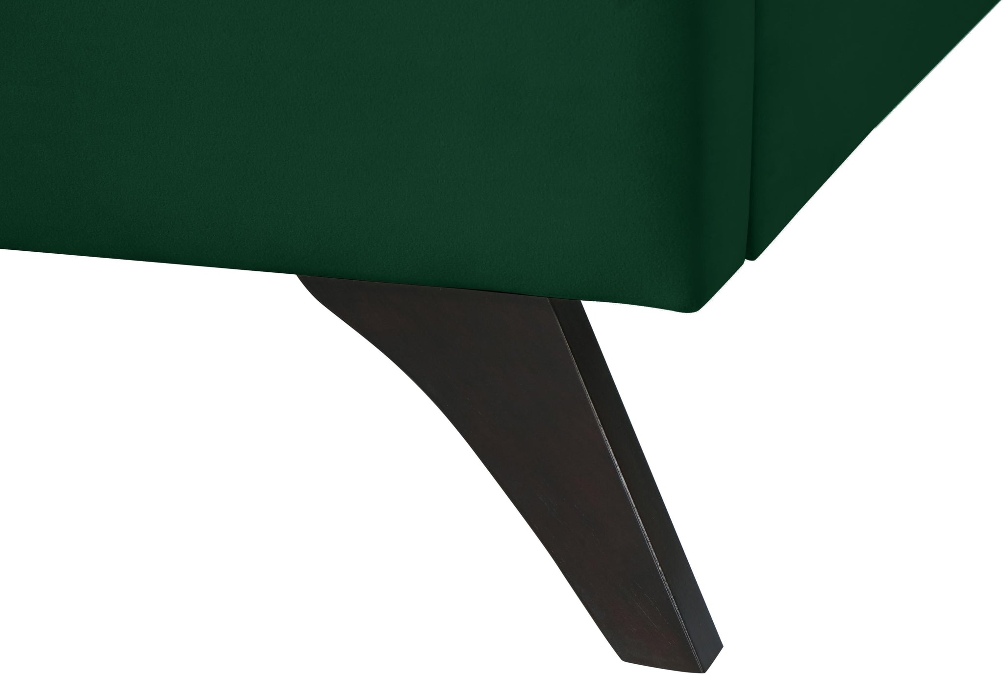 Elly Green Velvet Queen Bed - Furnish 4 Less 98 (NY)*