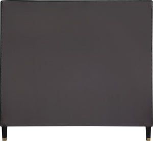 Harlie Black Velvet King Bed - Furnish 4 Less 98 (NY)*