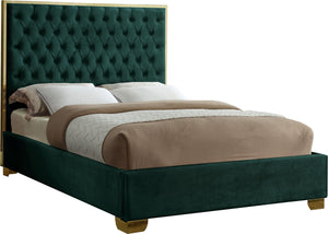 Lana Green Velvet King Bed image