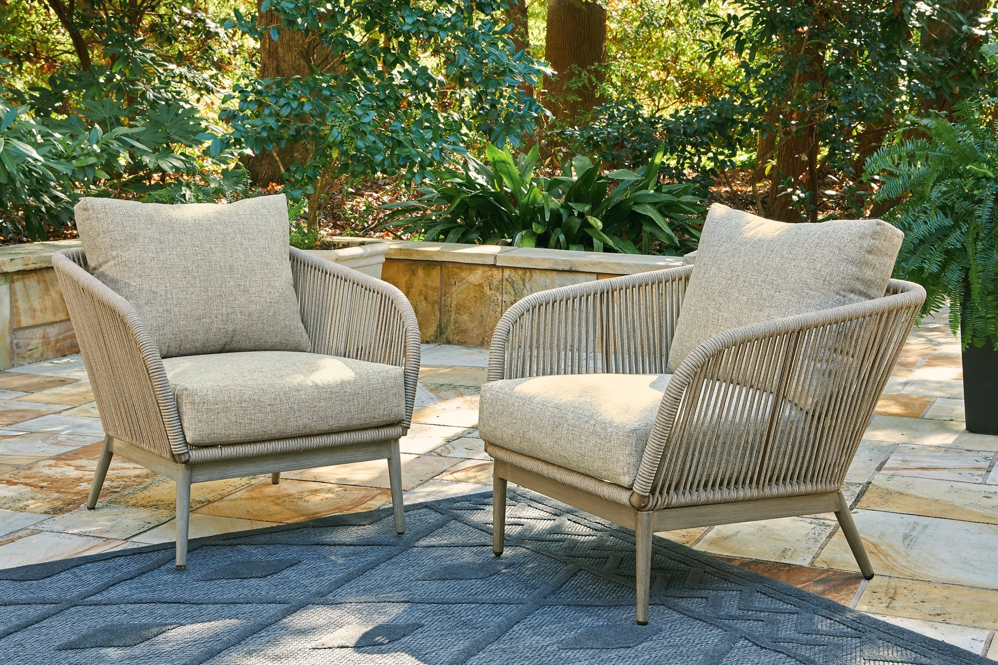 Swiss Valley 4-Piece Outdoor Upholstery Package