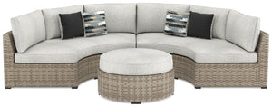 Calworth 3-Piece Outdoor Seating Package - Furnish 4 Less 98 (NY)*