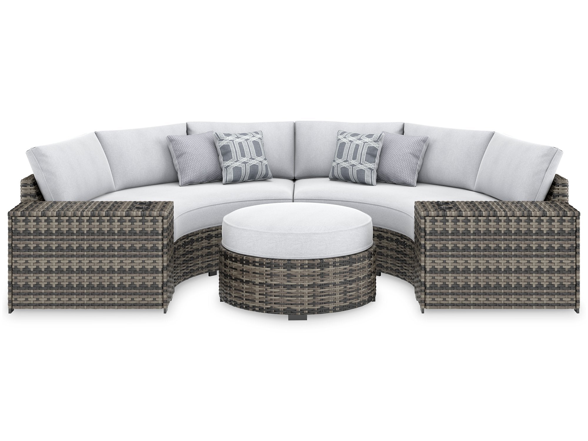 Harbor Court 5-Piece Outdoor Seating Package - Furnish 4 Less 98 (NY)*