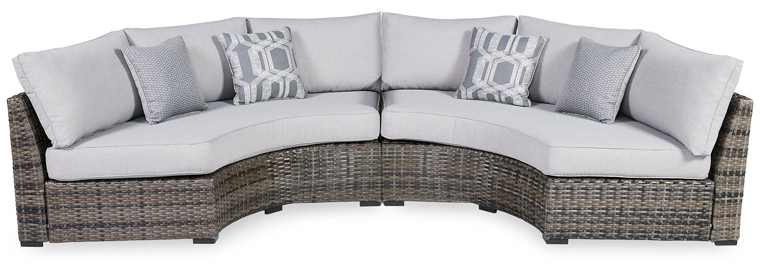 Harbor Court 2-Piece Outdoor Sectional - Furnish 4 Less 98 (NY)*