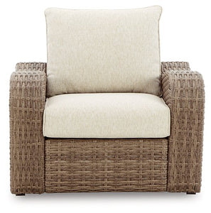 Sandy Bloom 4-Piece Outdoor Upholstery Package