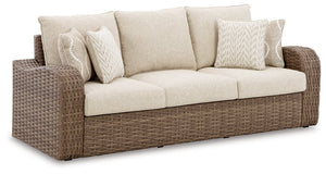 Sandy Bloom 4-Piece Outdoor Upholstery Package